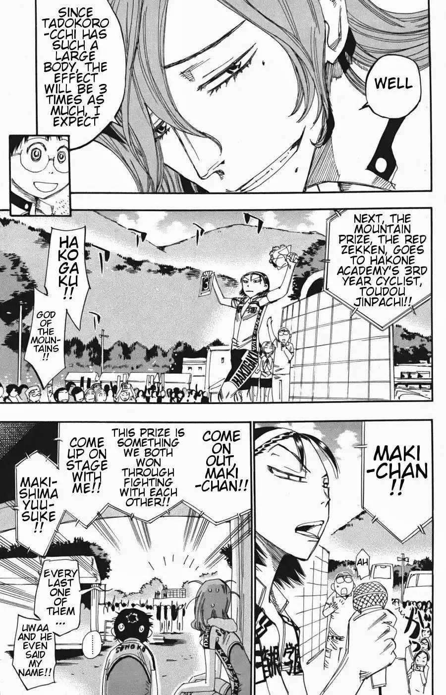 Yowamushi Pedal Chapter 109 9